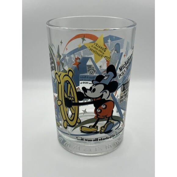 Vintage‎ McDonald’s Walt Disney World "100 Years of Magic" Glasses Set Of 3 - Picture 2 of 12